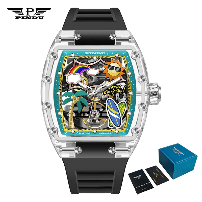 !NOVO! Relógio LUXUOSO Exclusivo -PINDU  Summer Beach